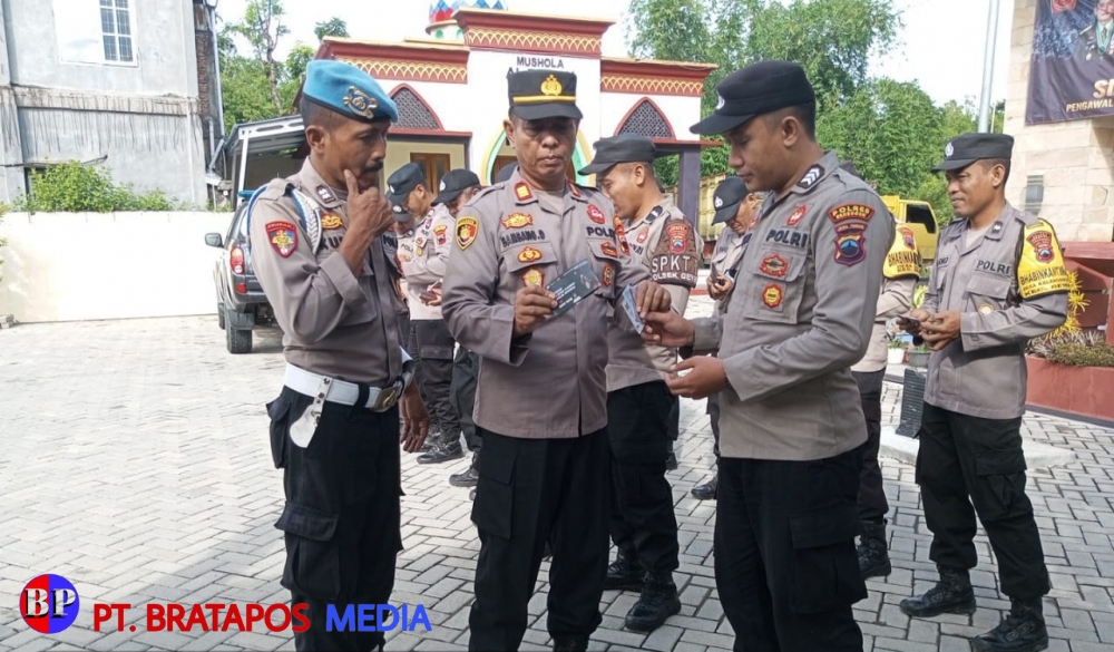 Jajaran Polres Grobogan Gelar Gaktibplin Sambut Pemilu