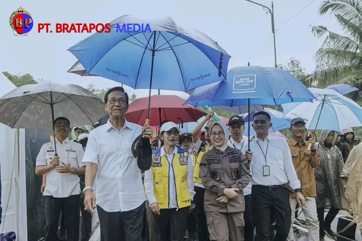 Gubernur DIY Resmikan  Ruas Jalan Tawang-Ngalang