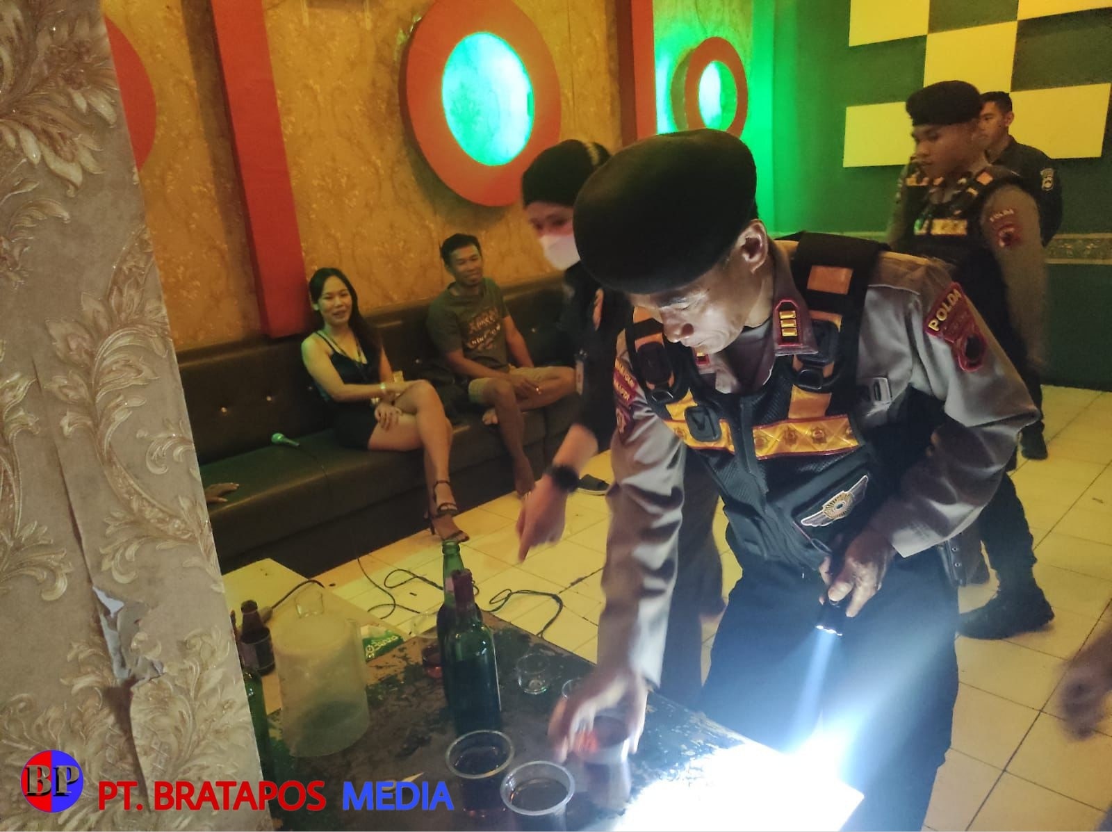 Kegiatan Operasi Penyakit Masyarakat Candi 2024 Berhasil Digelar di Tiga Lokasi Karaoke