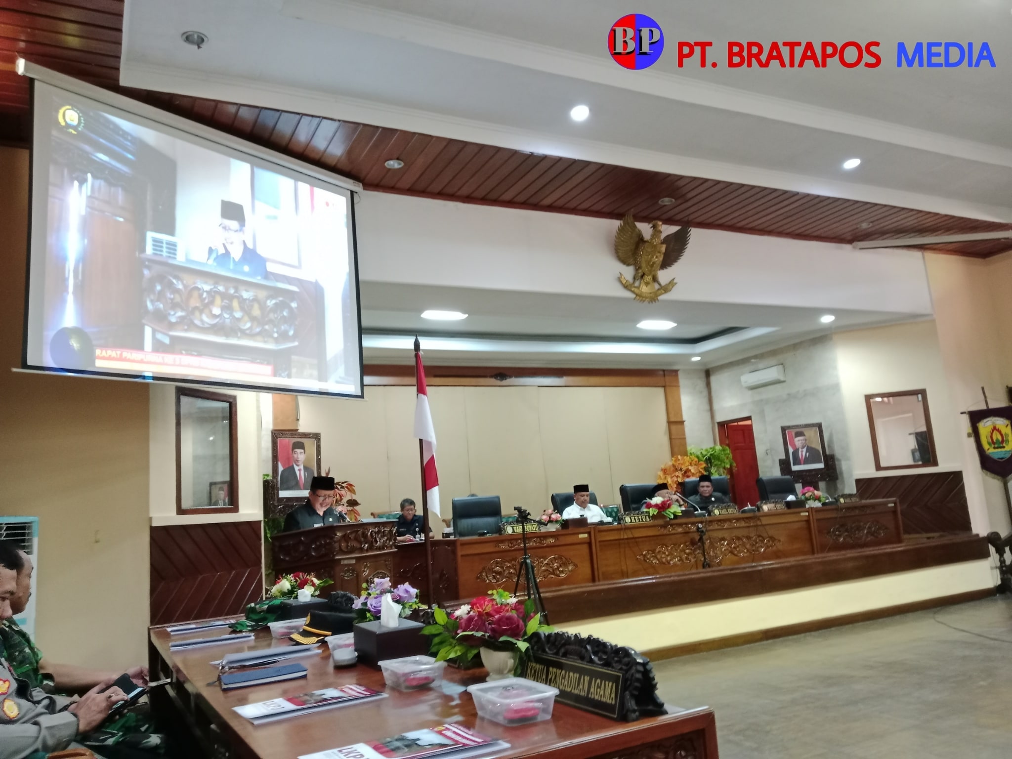 DPRD Grobogan Gelar Rapat Paripurna ke-3, Bahas LKPJ 2023 serta Pembentukan Pansus I 2024