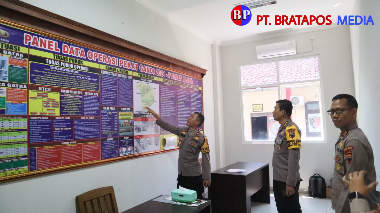 Kunjungi Polres Blora, Kabiddokkes Polda Jateng Berpesan Tingkatkan Pelayanan Kesehatan