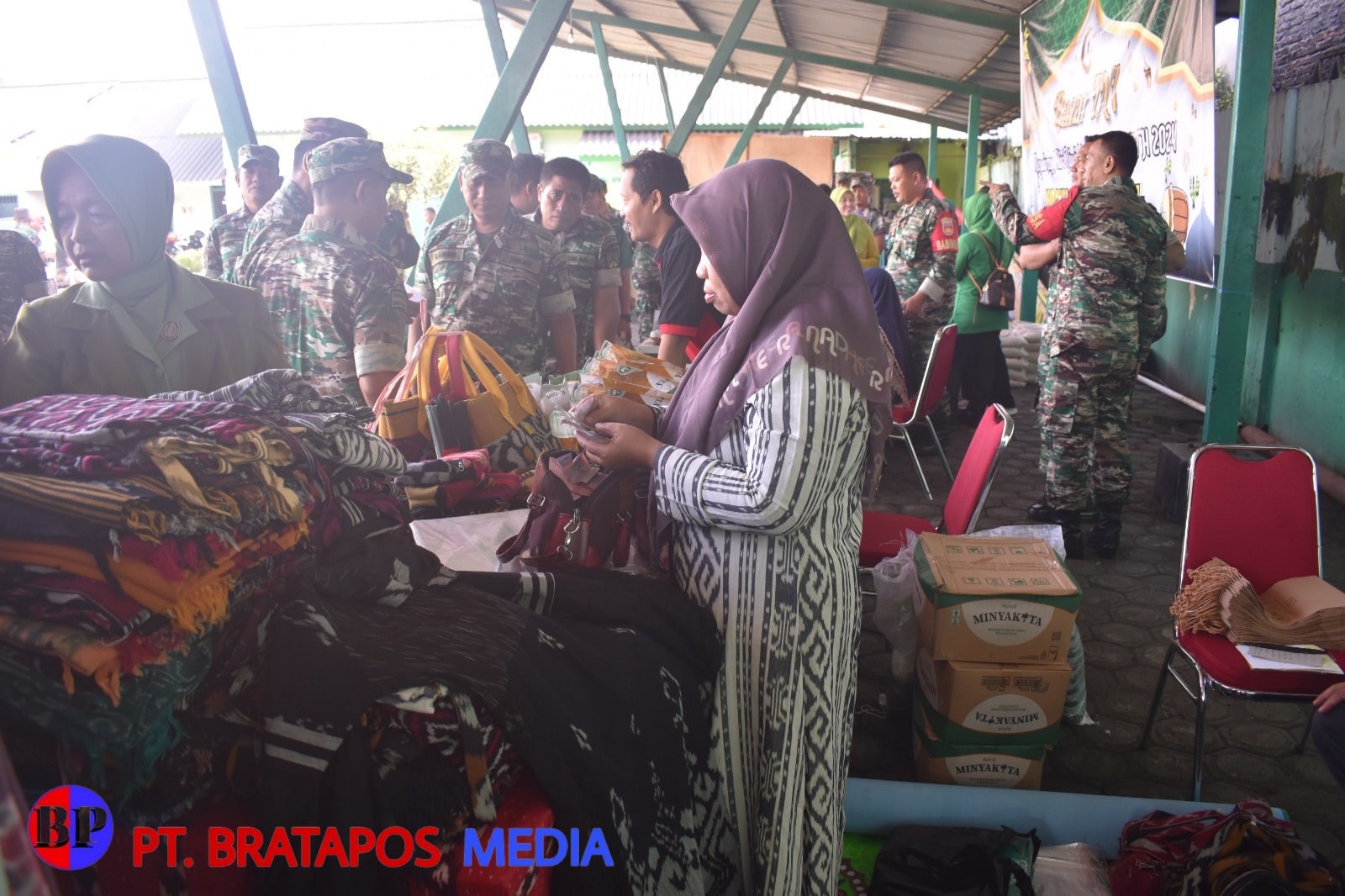 Kodim 0716/Demak Gelar Bazar Murah Serentak TNI