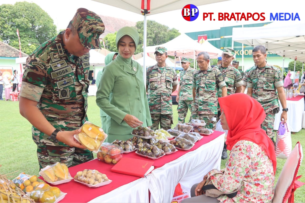 Ketiga Kali di Bulan Ramadhan, Kodim Sragen Gelar Pasar Murah