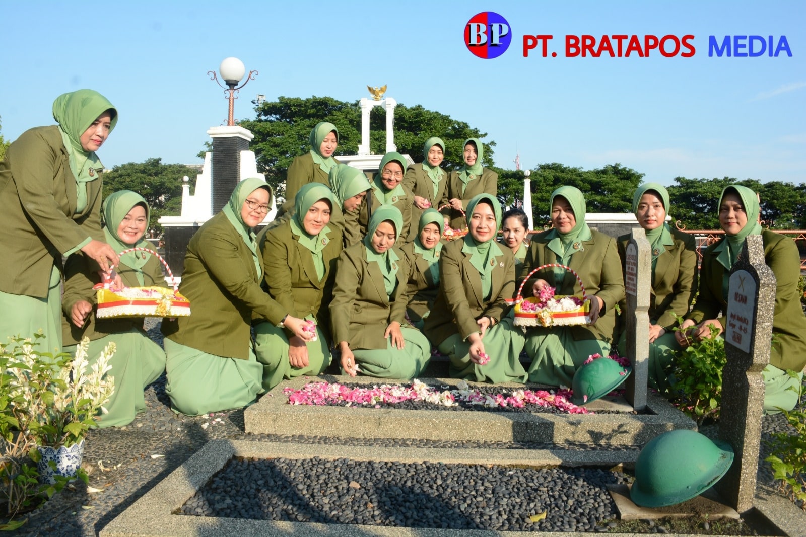 Ziarah Rombongan, Ketua Persit KCK PD IV/Dip : Peran Persit Bagian dari Perjalanan Sejarah Perjuangan Bangsa Indonesia