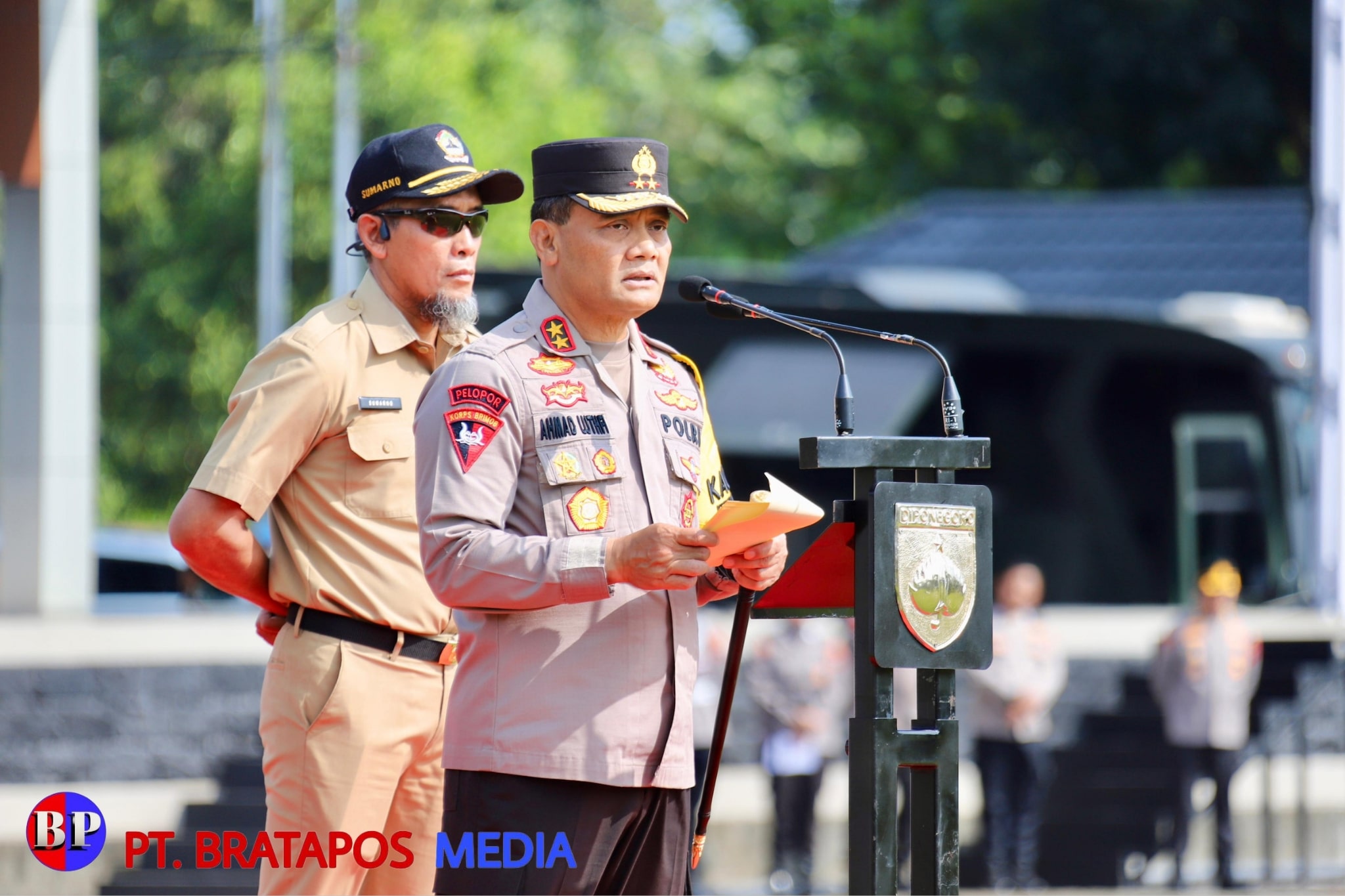 Apel Gelar Pasukan Ops Ketupat Candi 2024, Polda Jateng Siap Amankan Arus Mudik