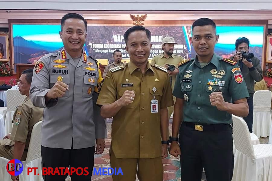 Dandim Cilacap Hadiri Rapat Jaga Kondusifitas Jelang Hari Raya Idul Fitri 1445 H