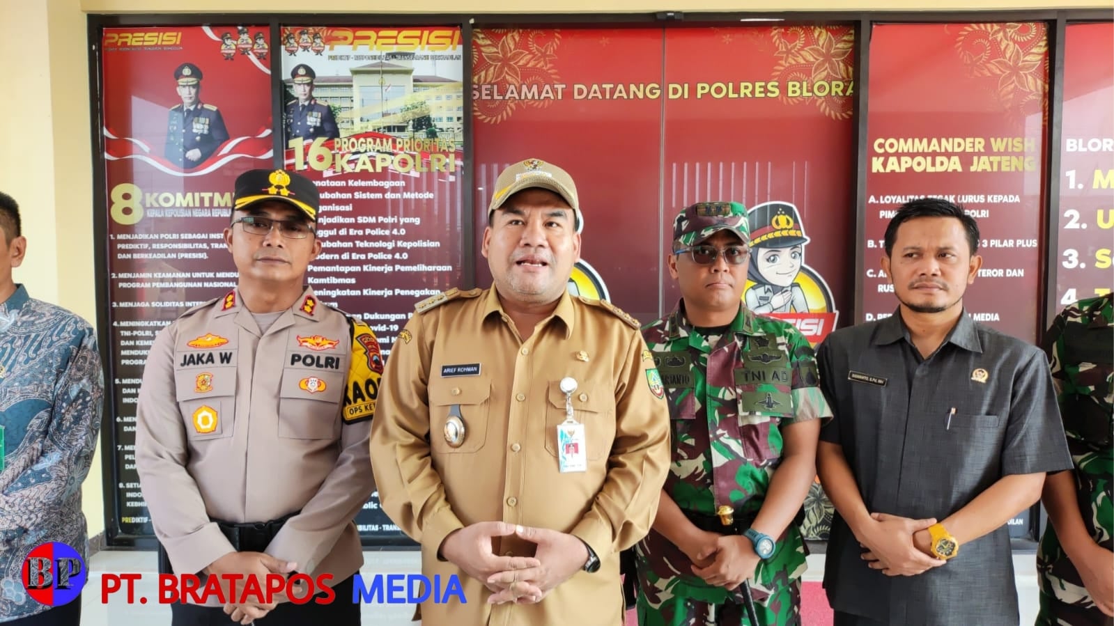 Apel Gelar Pasukan Operasi Ketupat Candi 2024 Polres Blora