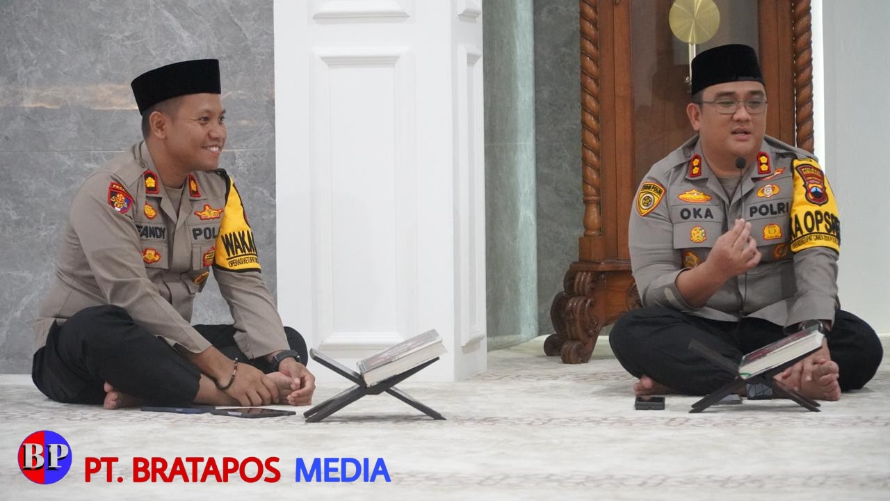 Perkuat Iman dan Taqwa Ops Ketupat Candi 2024, Polres Semarang Gelar Khataman Al-Quran