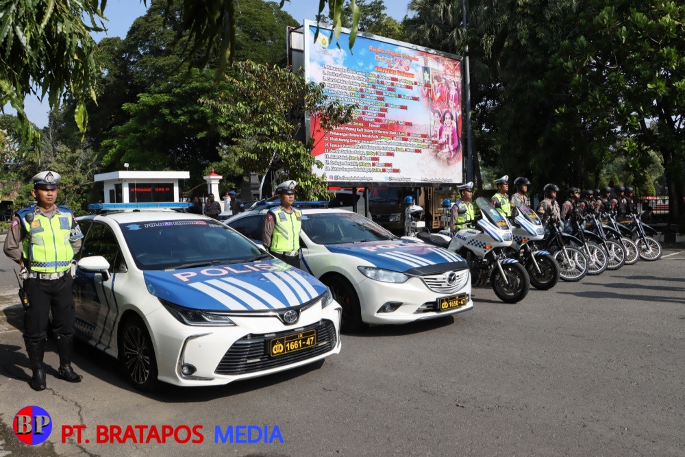Libatkan 333 Anggota, Polres Grobogan Gelar Operasi Terpusat 'Ketupat 2024' untuk Pengamanan Lebaran