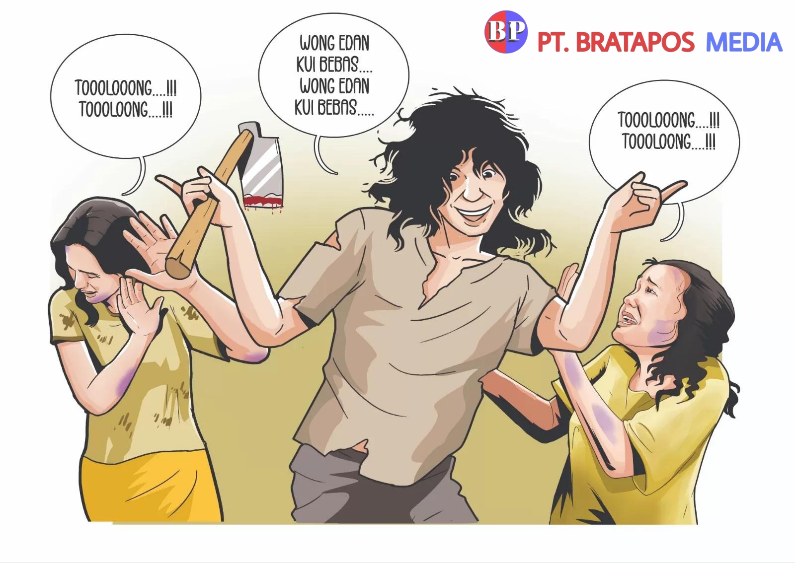 Mendapat Bisikan Ghaib, Seorang ODGJ di Blora Gorok Adiknya Sendiri yang Juga ODGJ Akhirnya Diamankan