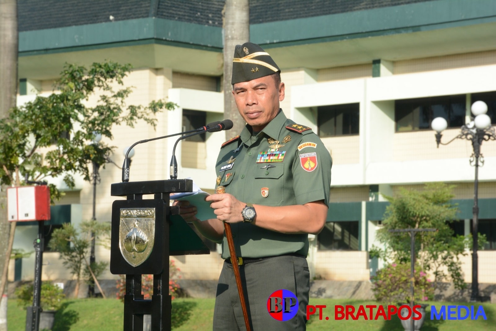 Pangdam IV/Diponegoro Sampaikan Penekanan Panglima TNI Pada Upacara Bendera 17-an
