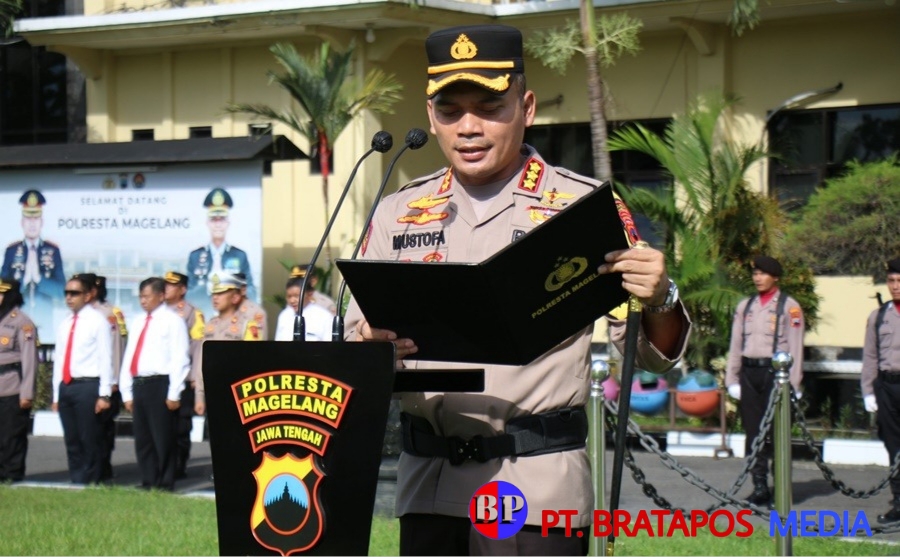 Gelar Upacara Hari Kesadaran Nasional, Begini Amanat Kapolresta Magelang