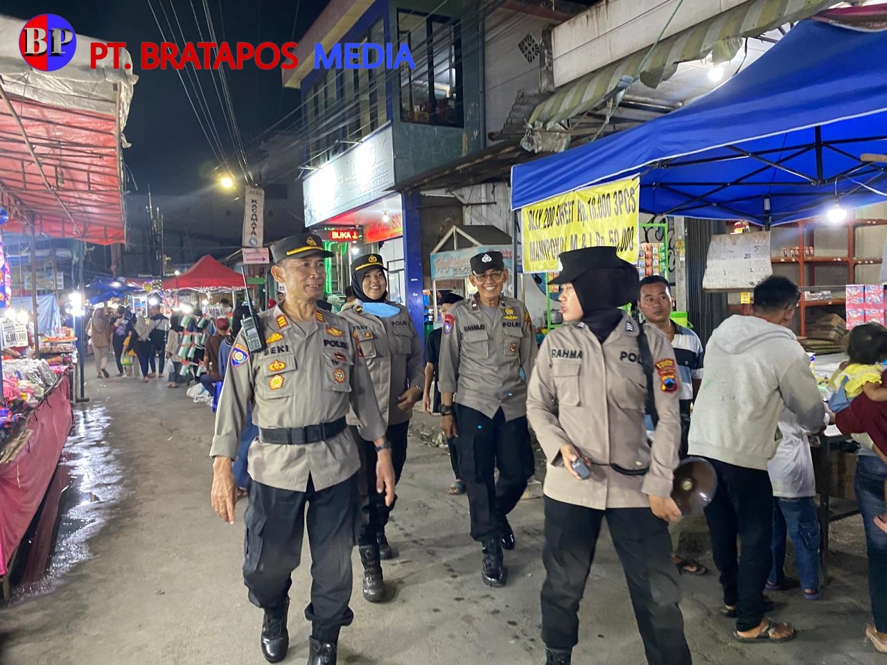 Patroli Syawalan, Sat Binmas Polres Kendal Antisipasi Tindak Kejahatan