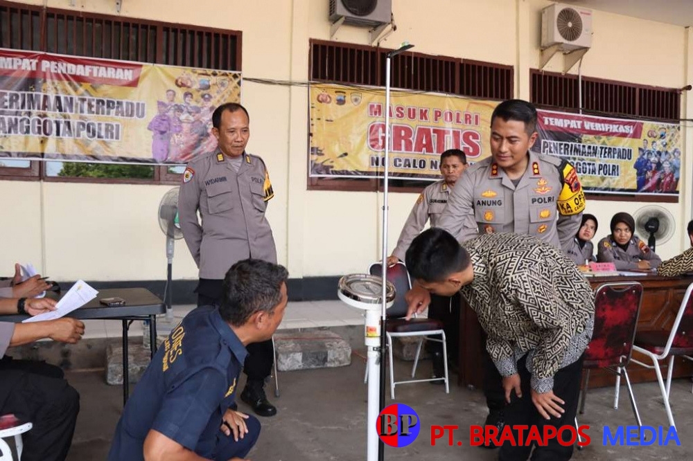 Kapolres Grobogan Pastikan Keterbukaan dan Transparansi Proses Penerimaan Anggota Polri 2024