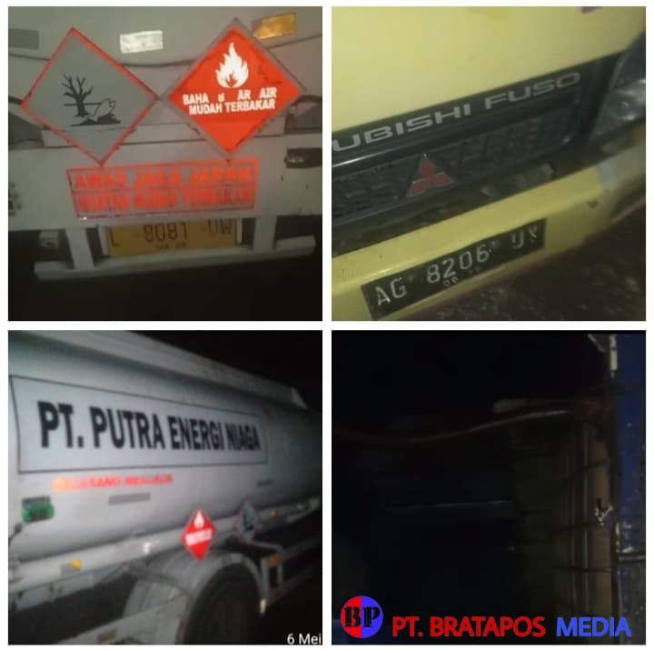 Wow!! 15 Kempu Isi Solar Subsidi di Gudang Cepu Hendak Diangkut Truk Tangki BBM Putih Biru