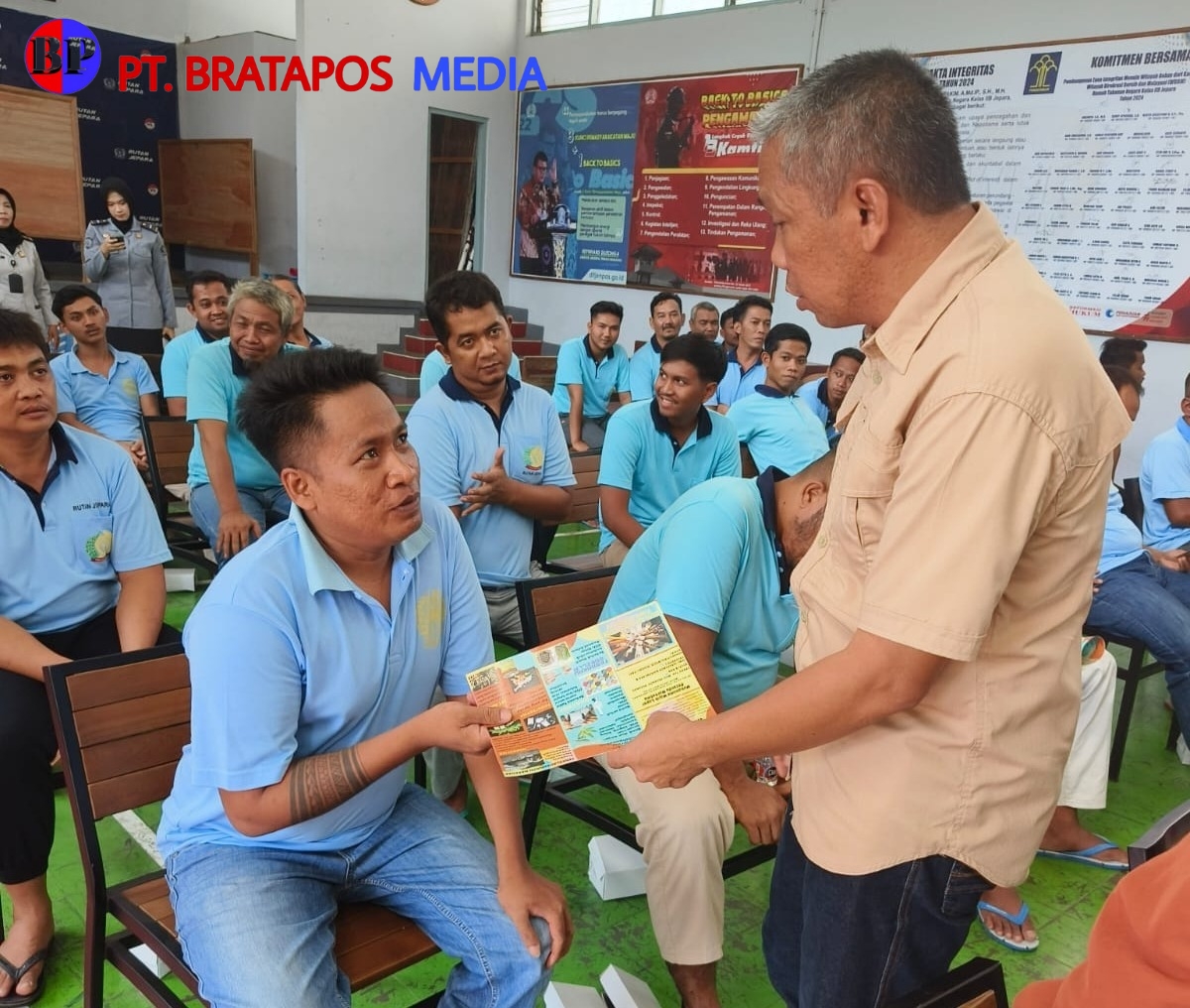 Cegah Penyalahgunaan Narkoba, Polres Jepara Gelar Sosialisasi Bahaya Narkoba Ke WBP