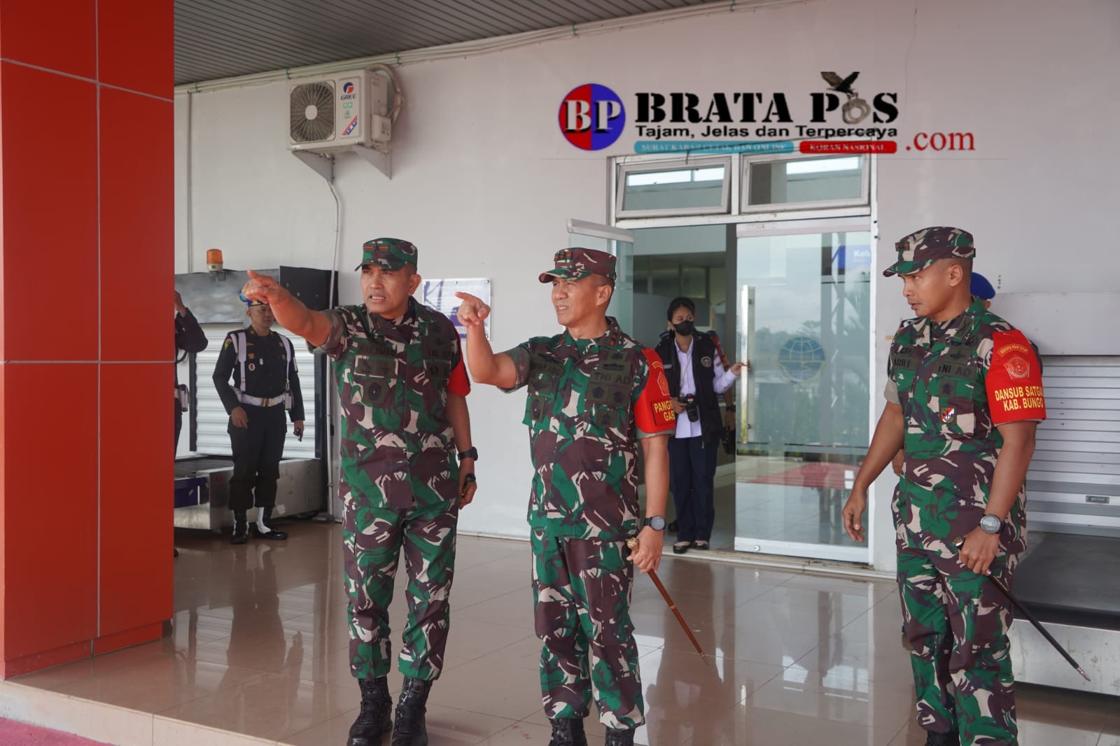 Pangdam II/Swj Pimpinan Pengamanan Presiden Jokowi di Jambi