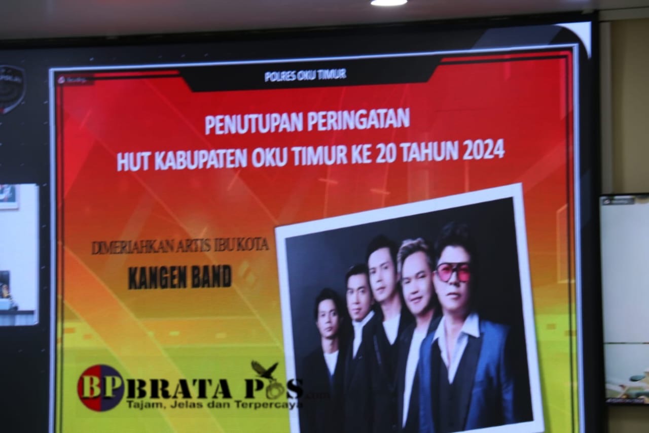 Kapolda Sumsel Pimpin Rapat Dalam Agenda Membahas Rencana Konser Musik kangen Band di OKU Timur