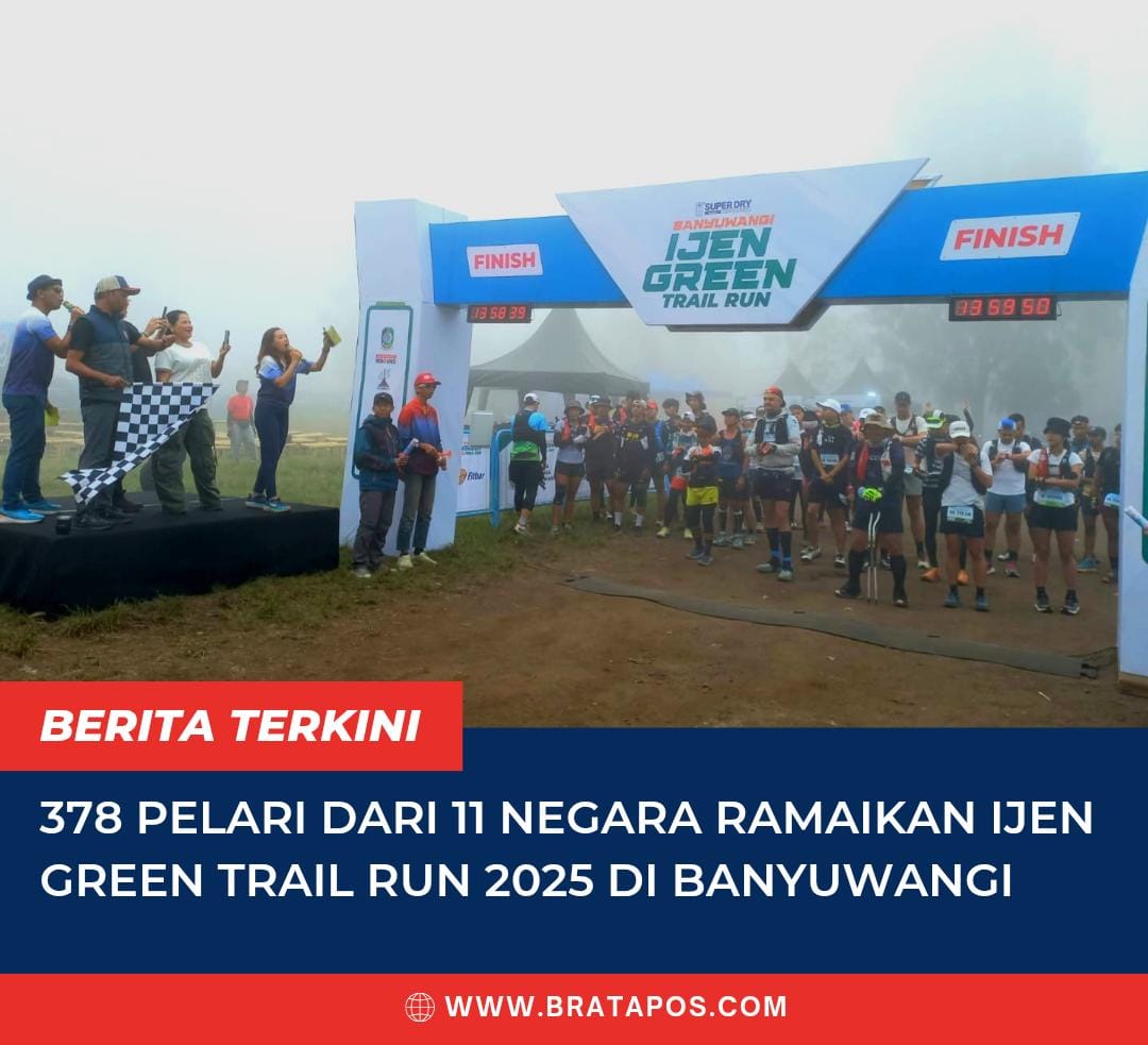 378 Pelari dari 11 Negara Ramaikan Ijen Green Trail Run 2025 di Banyuwangi