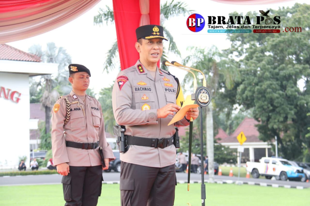 Kapolda Sumsel Pimpin Apel Gelar Pasukan Pengamanan Operasi Ketupat Musi 2024