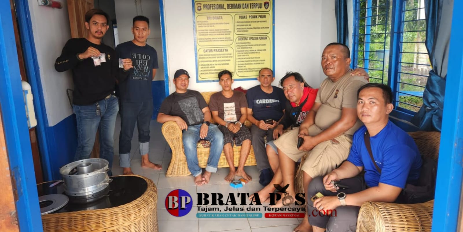Bandar Narkoba Perairan Sungai Baung OKI,Diringkus Intel Polairud Polda Sumsel