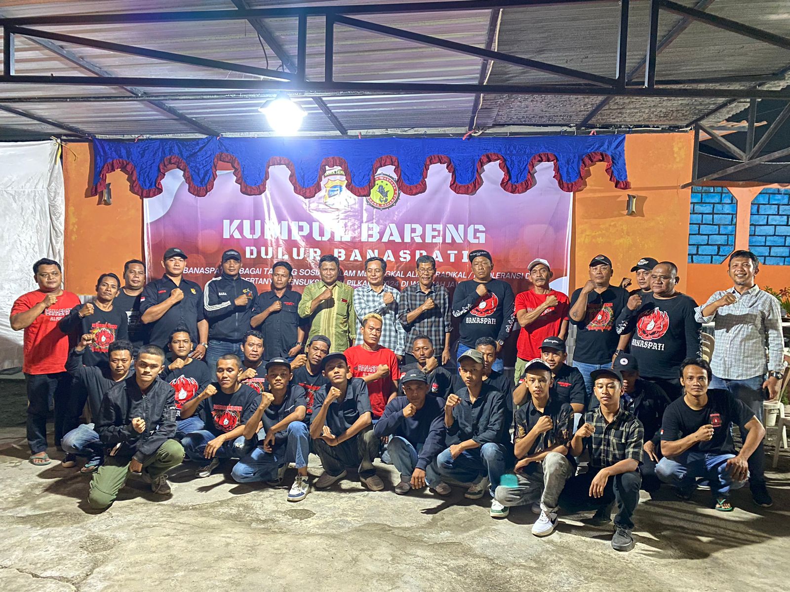 Tangkal Paham Radikal, Banaspati Klaten Gelar Kumpul Bareng dan Deklarasi Damai Jelang Pilkada 2024