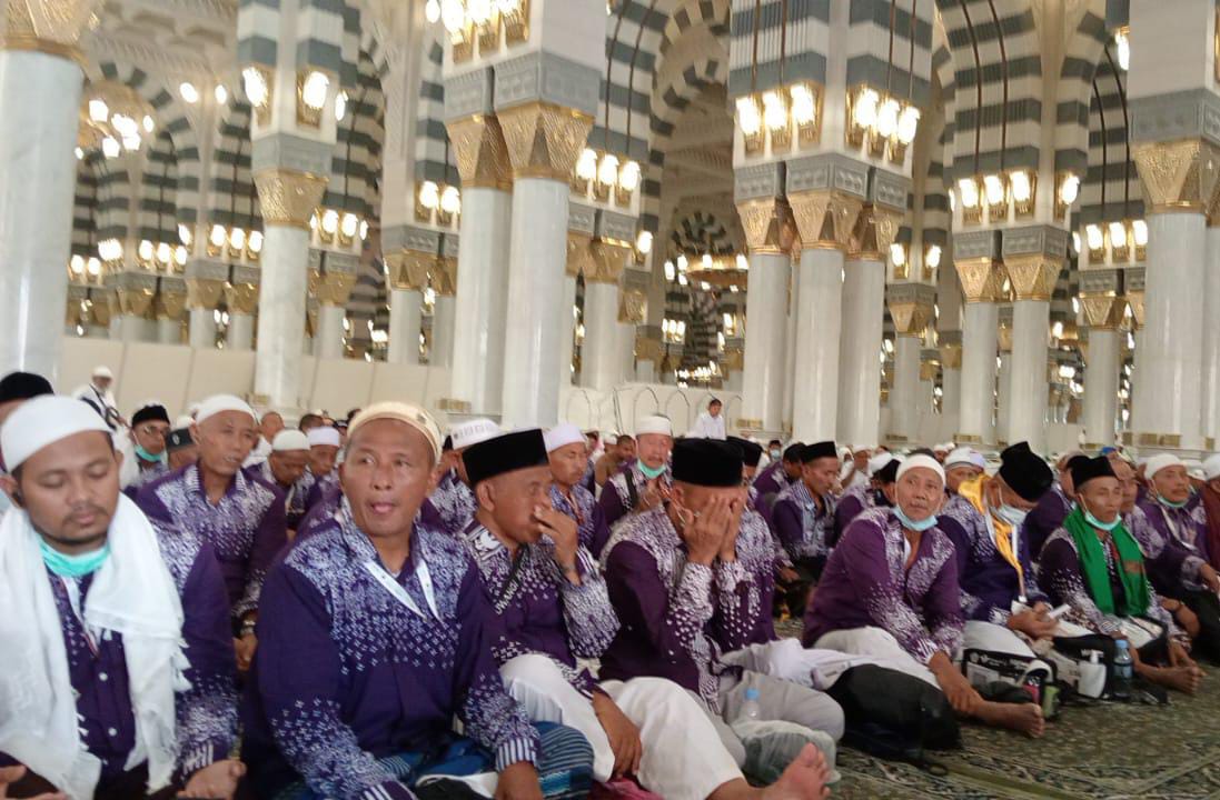 Dijadwalkan Kerajaan Saudi Arabia, Jamaah Haji Banyuwangi Dapat Kesempatan Sekali ke Roudhoh