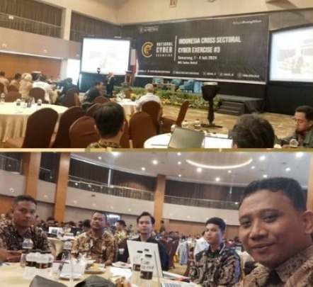 Dinas Kominfo Mengikuti Indonesia Cross Sectoral Cyber Exercise