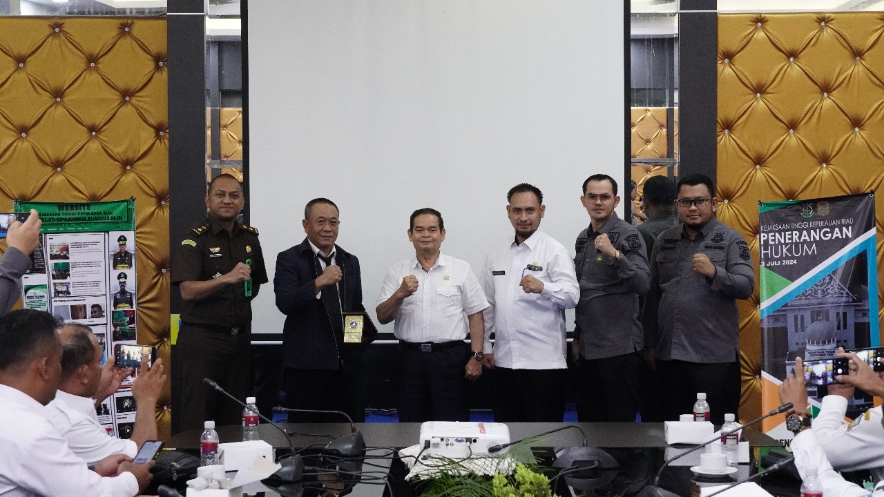 Tim Penkum Kejati Kepri Menghadiri Sosialisasi Pencegahan Tindak Pidan Korupsi Di Kab. Bintan