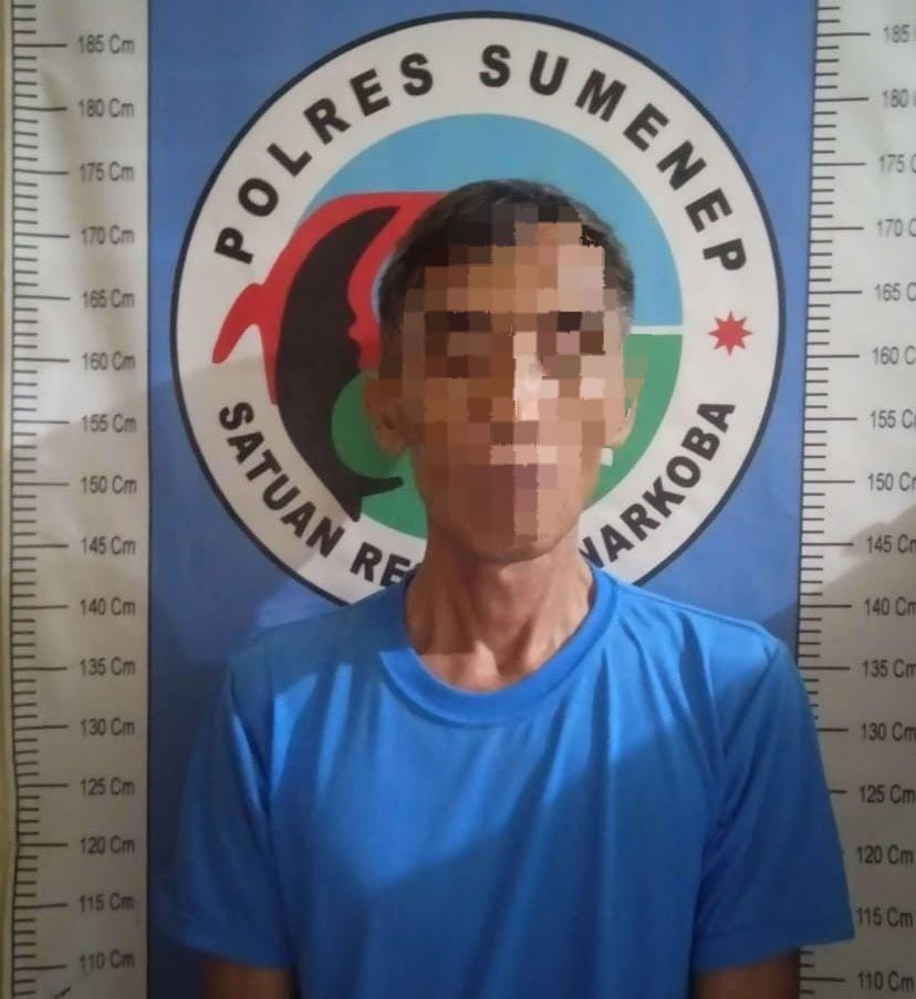 Pengedar Narkoba Berhasil Direngkus Polres Sumenep, BB 8,30 Gram Sabu