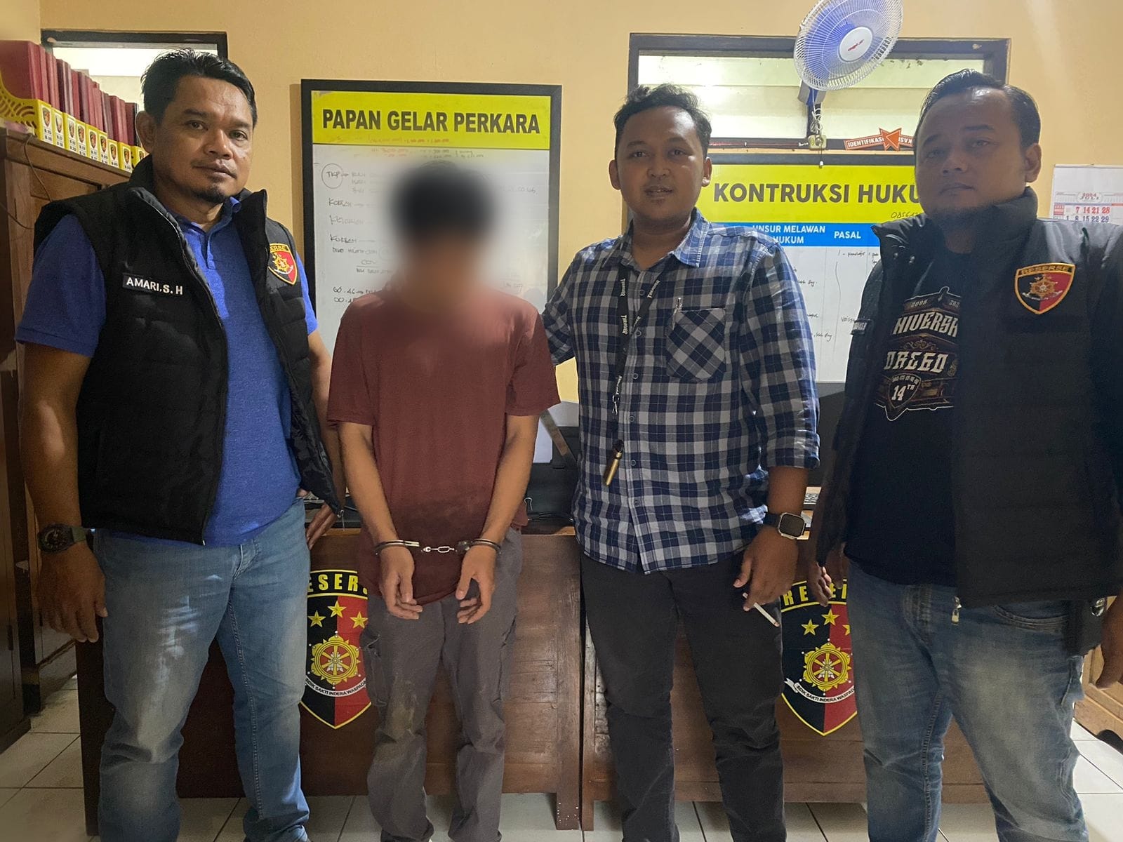 Ingin Punya Sepeda Motor, Warga Kecamatan Suruh Curi Sepeda Motor Milik Tetangga.