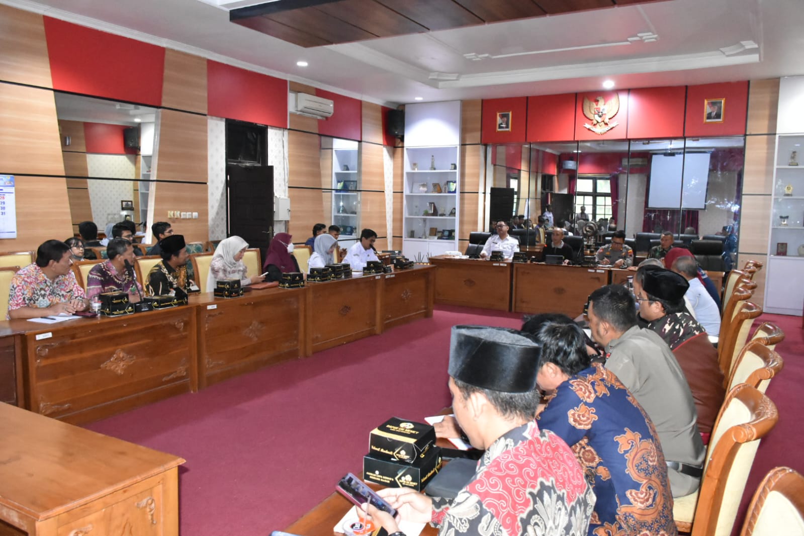 Persiapan Pagelaran 'KPU Jateng Bersholawat Untuk Pilkada Serentak 2024' Dipimpin Sekda Grobogan