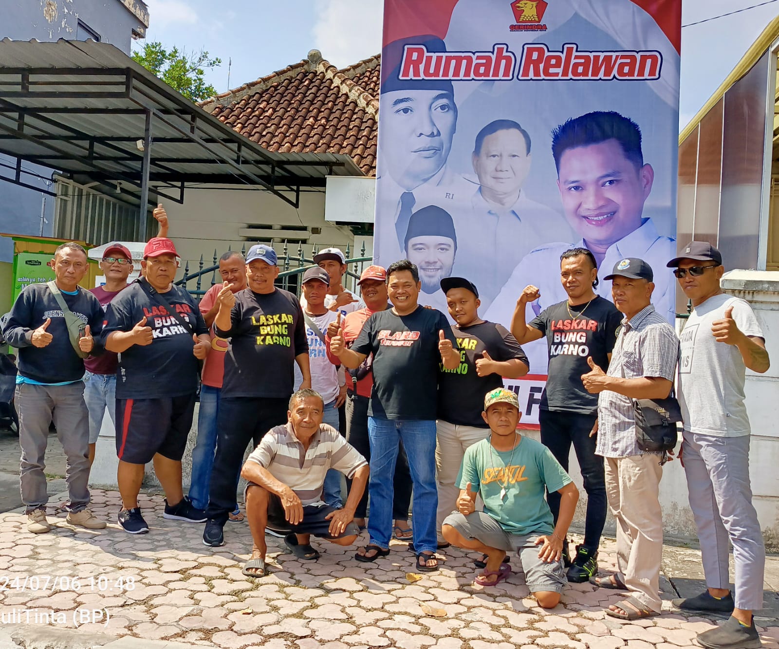 Buka Posko Tomi Gandhi Fans Club, Relawan dan Simpatisan Siap Dukung TG Maju di Pilwalkot Blitar 2024