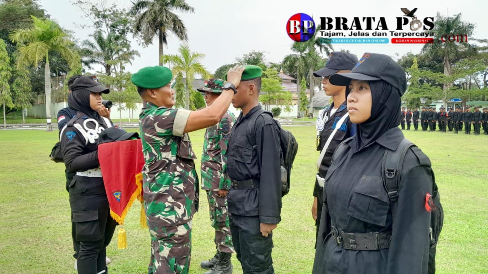 Tutup Madabintal SMA Taruna Tunas Bangsa, Kasdim OKU: 'Jadikan Ilmu Yang Didapat Untuk Gapai Prestasi'