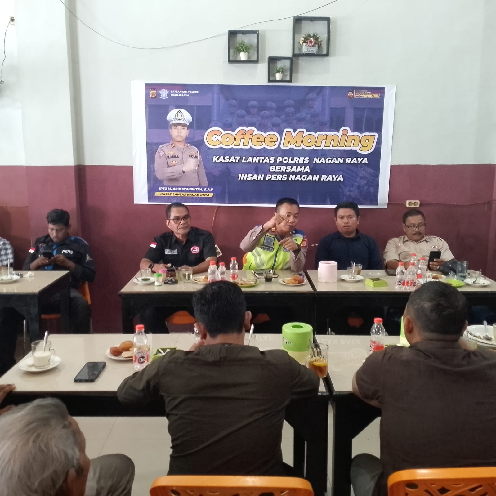 Satlantas Polres Nagan Raya Ajak Media Turut Mensosialisasikan Ketertiban Berlalu Lintas*