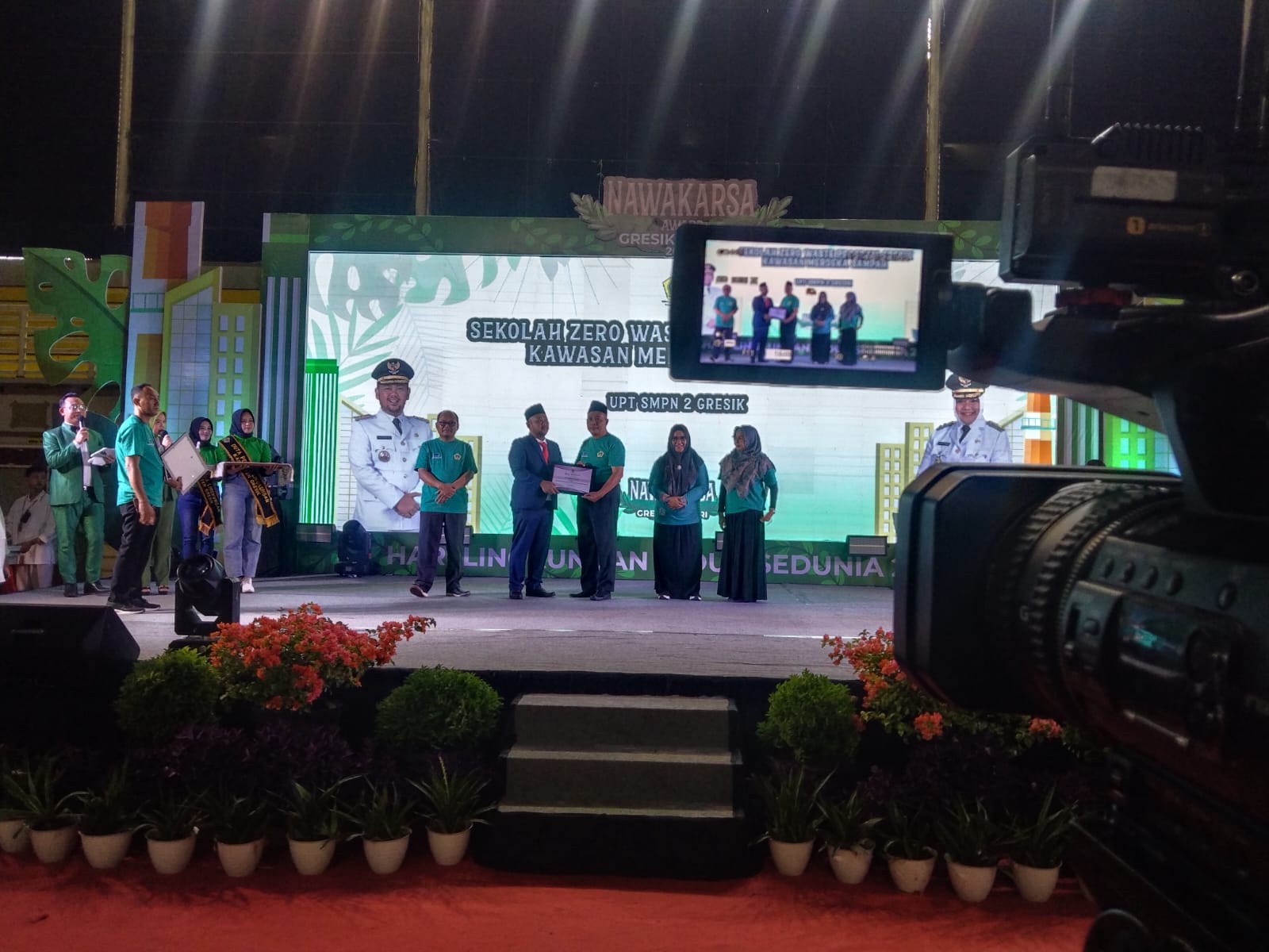 Digagas Oleh Nawakarsa, Puncak Hari Lingkungan Hidup Sedunia Dihiasi Pemberian Penghargaan Nawakarsa Award Gresik Lestari