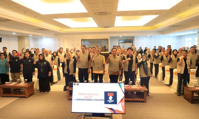 Pemprov Jateng dan KPK Gelar Bimtek Keluarga Berintegritas, Sekda: Keluarga Punya Peran Penting Cegah Korupsi