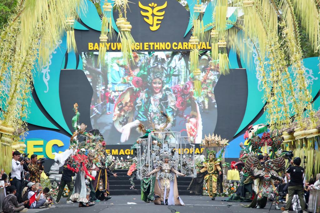 "Banyuwangi Ethno Carnival 2024" Bakal Disaksikan Ribuan Penonton, Ini Rute yang Dilalui.!!