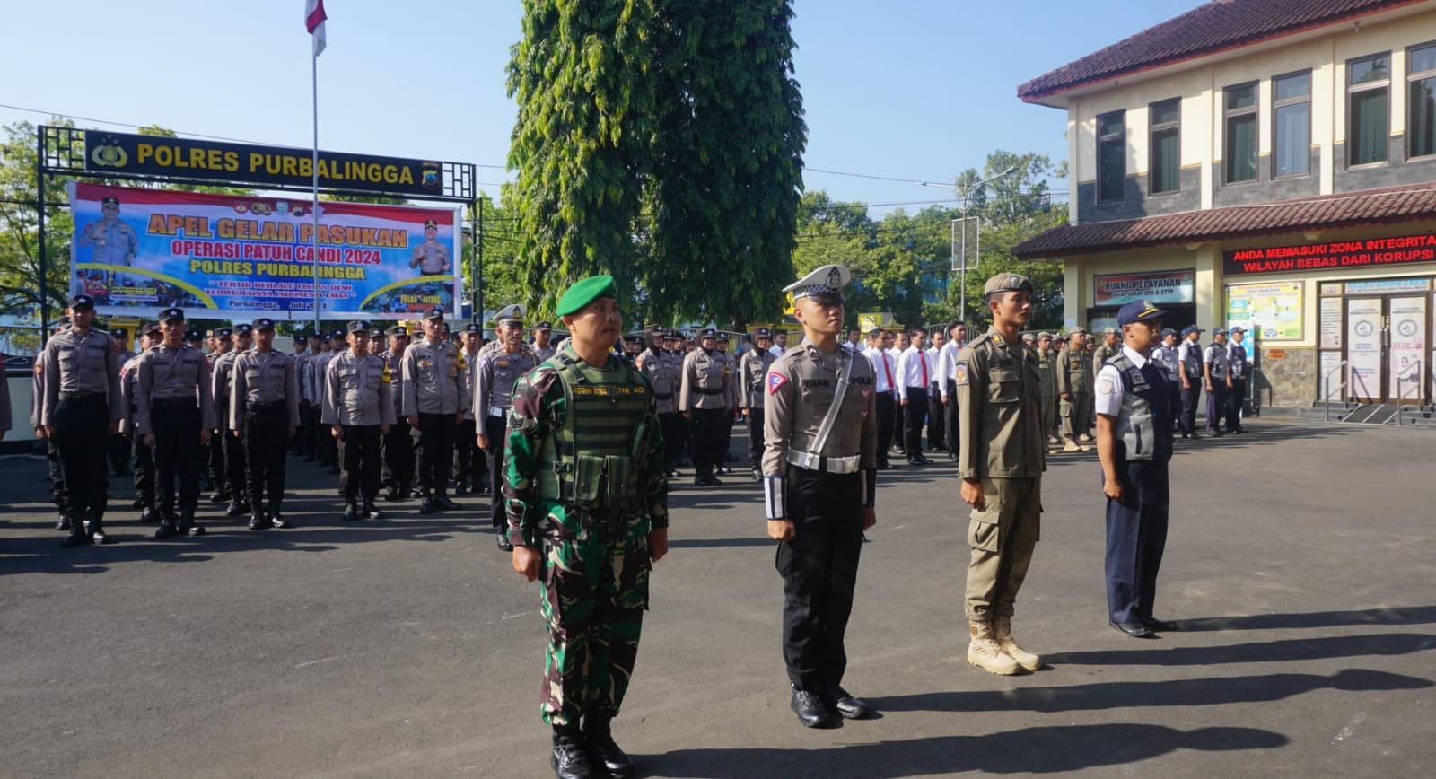 Polres Purbalingga Gelar Apel Operasi Patuh Candi 2024