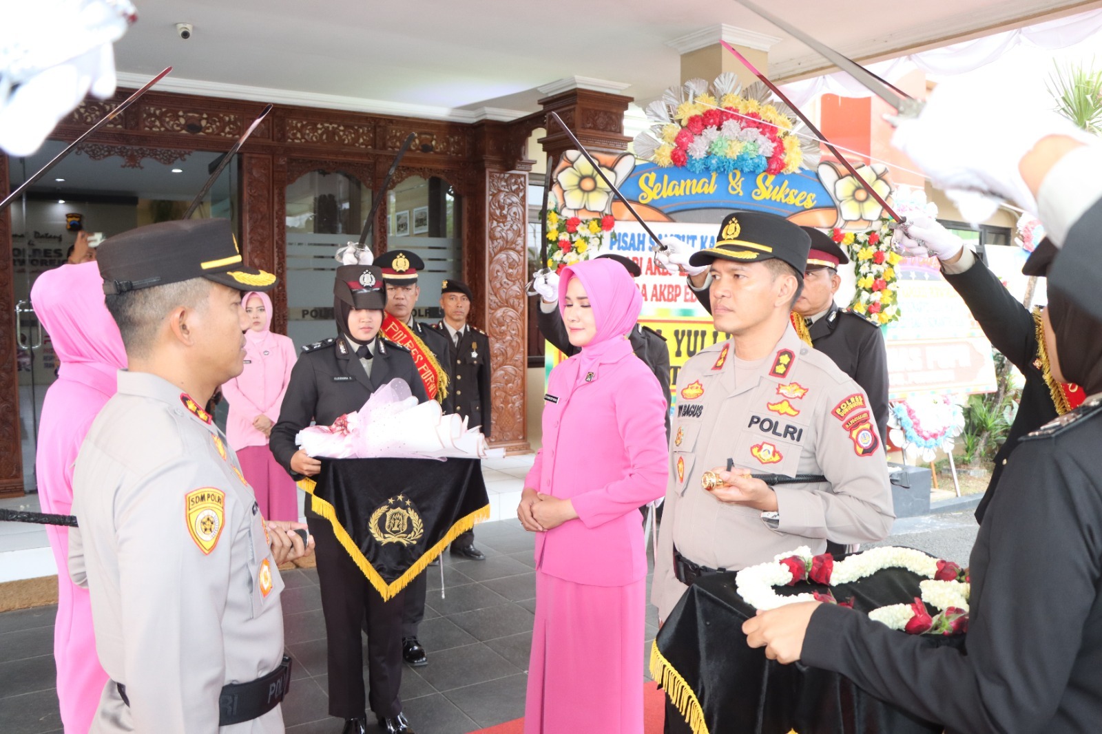 Serah Terima Jabatan Kapolres Purworejo