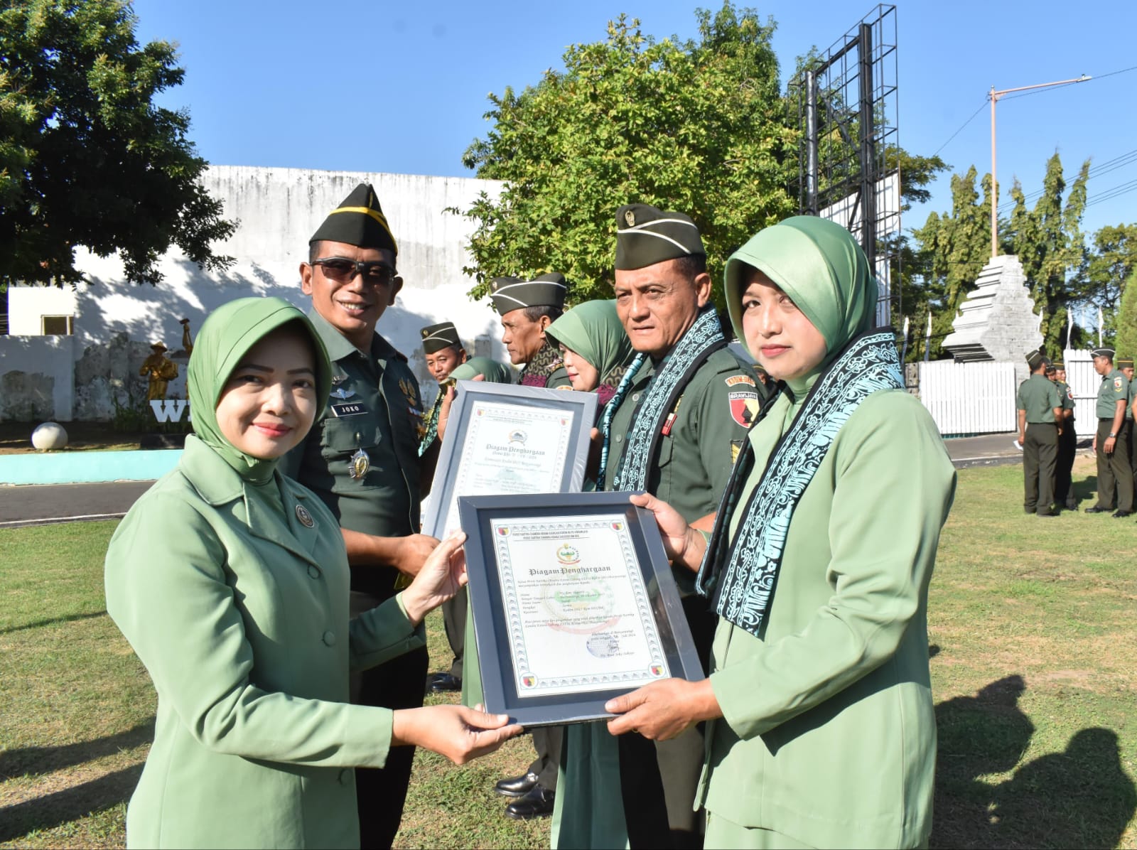 Kodim 0825/Banyuwangi Melepas Tiga Anggota Masuki Masa Persiapan Pensiun (MPP)
