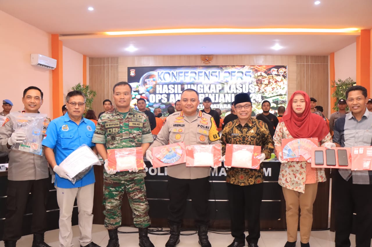 Pemkot Mataram Apresiasi Hasil Ungkap Kasus Ops Antik Rinjani 2024 Polresta Mataram