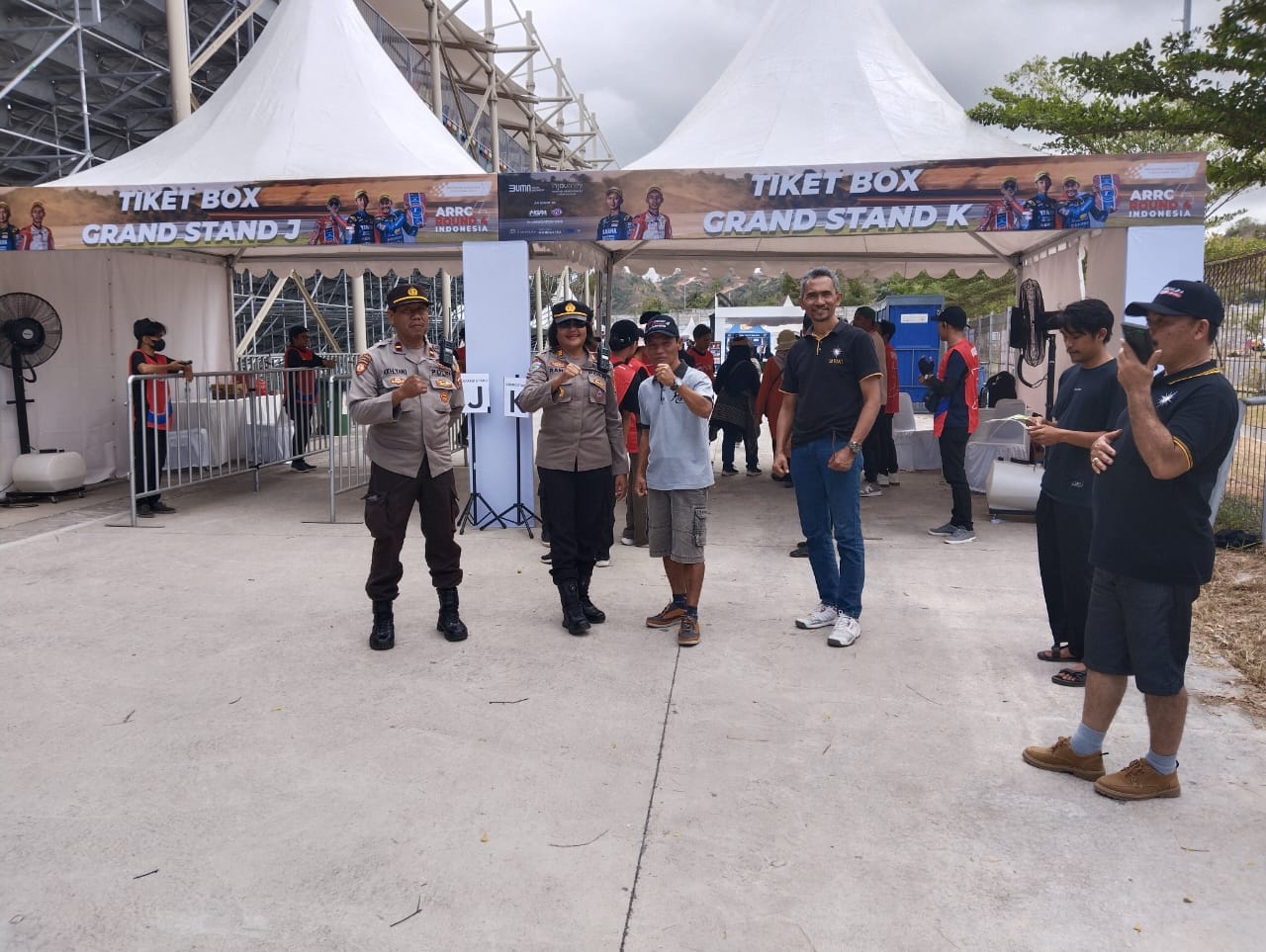 Polres Loteng Laksanakan Pengamanan Event ARRC 2024 di Sirkuit Mandalika