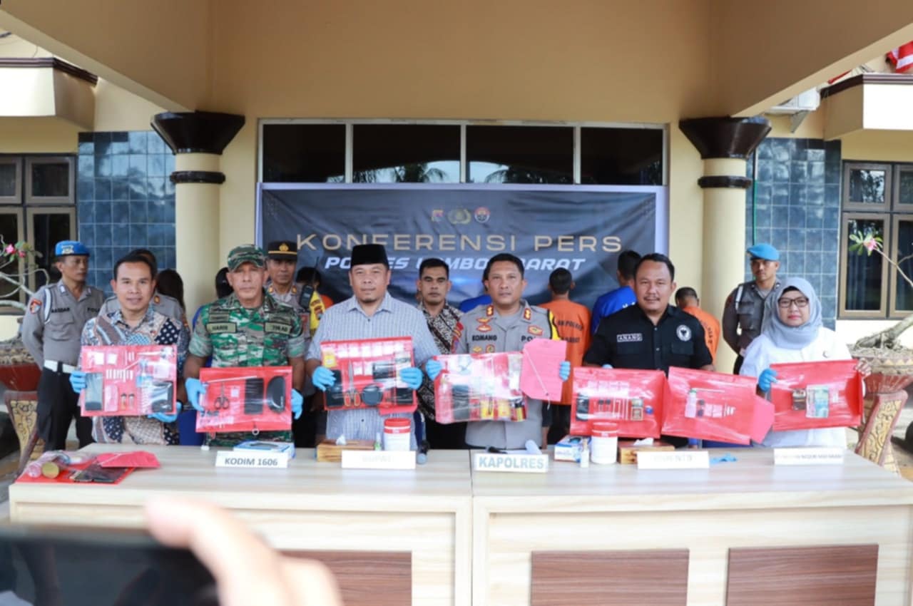 Operasi Antik Rinjani 2024 Polres Lombok Barat, Pengungkapan Kasus Narkoba Meningkat