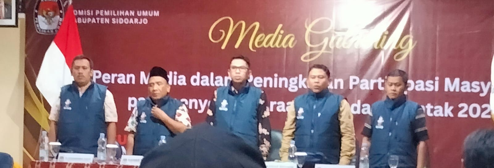 KPU Sidoarjo Gelar Media Gathering bersama Insan Media