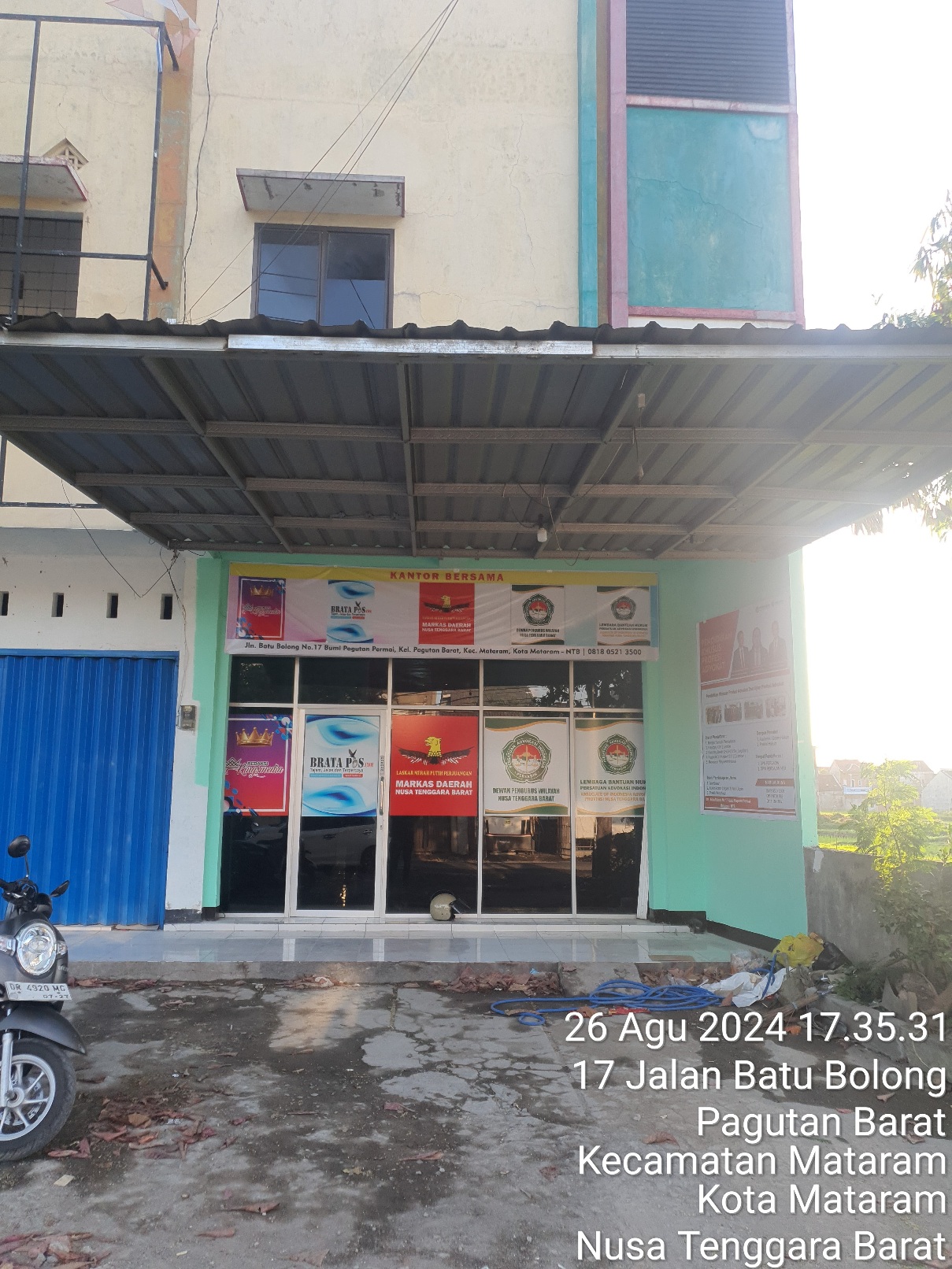 Peresmian Kantor Bersama "Advokat, Media & Ormas LMPP NTB,"Silaturahmi dan Sinergitas