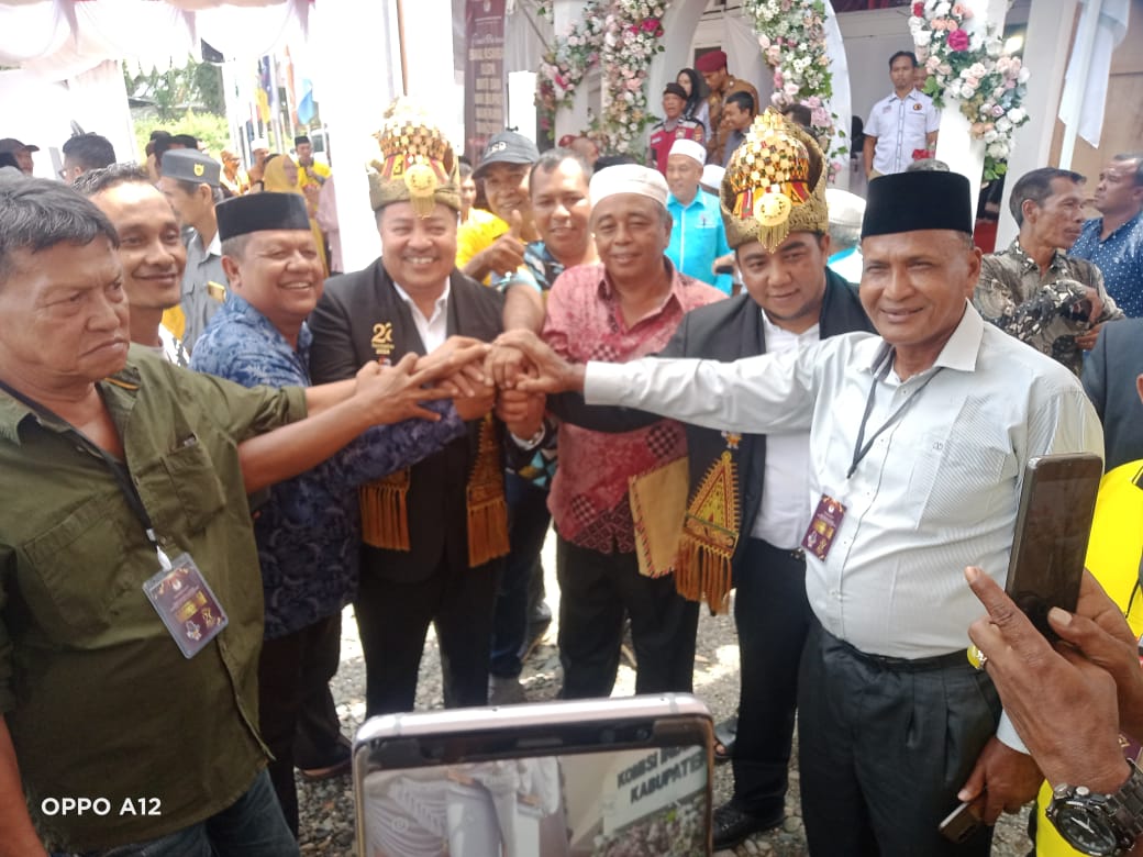 TRK Sayang Resmi Mendaftar ke Kantor KIP Nagan Raya
