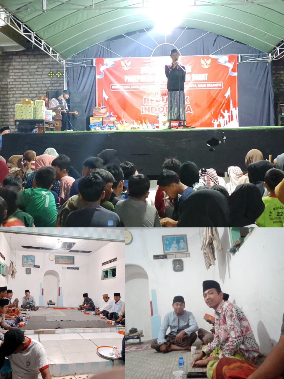 Warga Desa Labang Mengadakan Malam Puncak