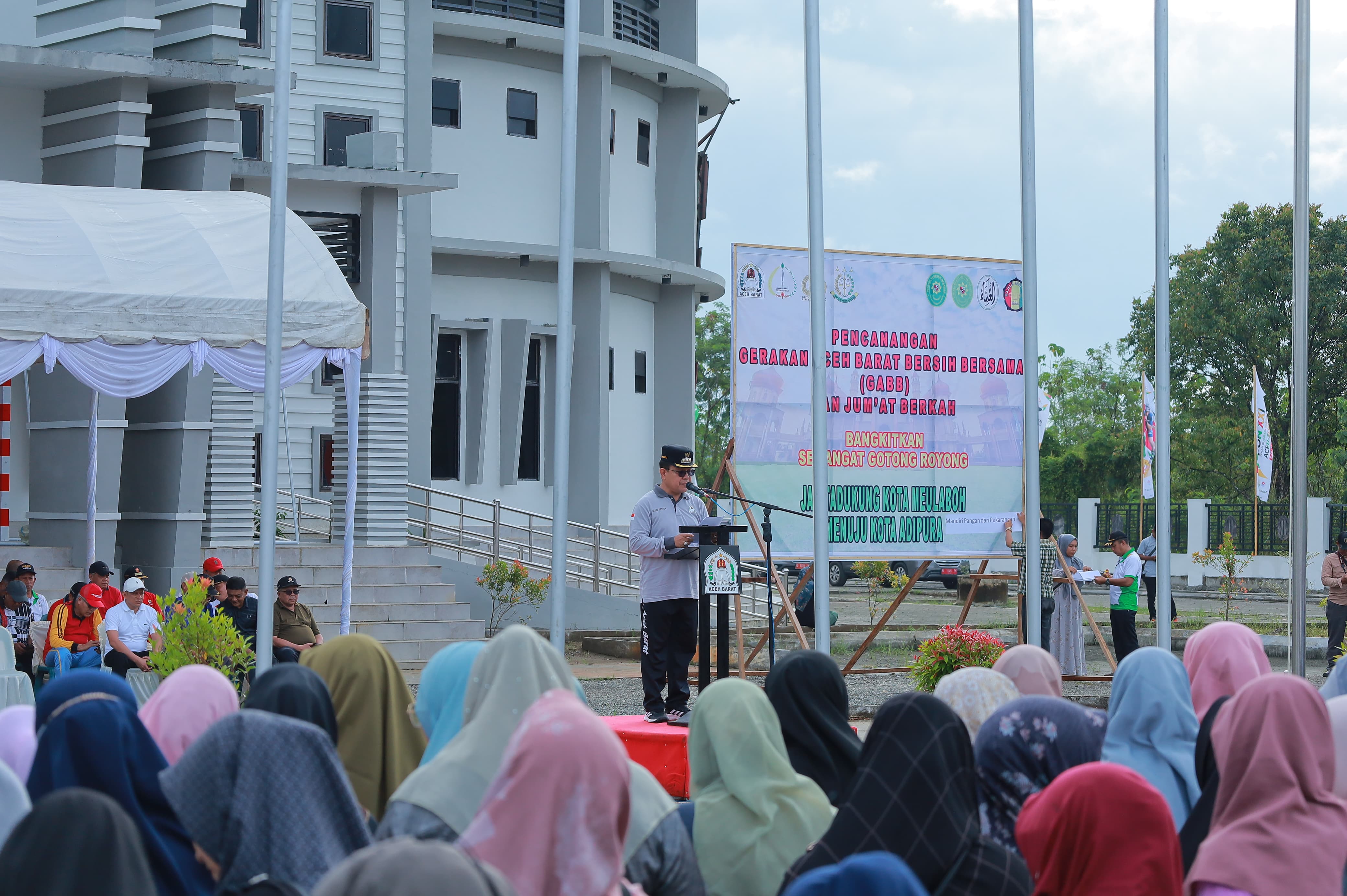 PJ.Bupati Aceh Barat Bersama Unsur Forum Forkopimda Melakukan GABB