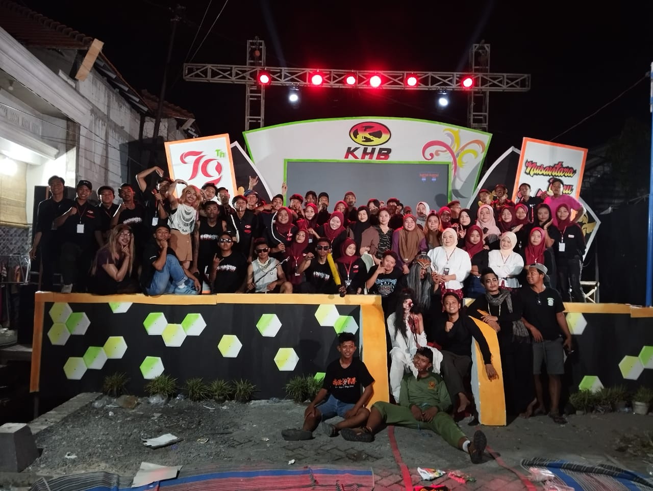 Karang Taruna Kuncup Harapan Bangsa Suguhkan Gebyar Pentas Seni HUT RI ke-79